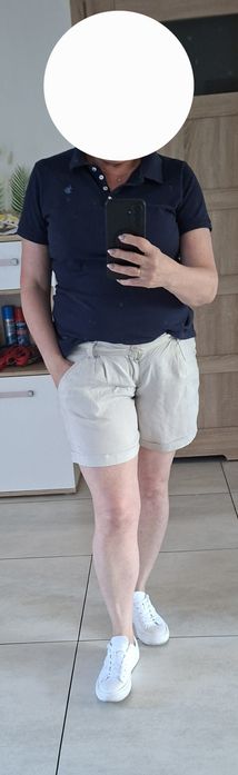 DIVERSE świetne szorty 100% len _ 38/40
