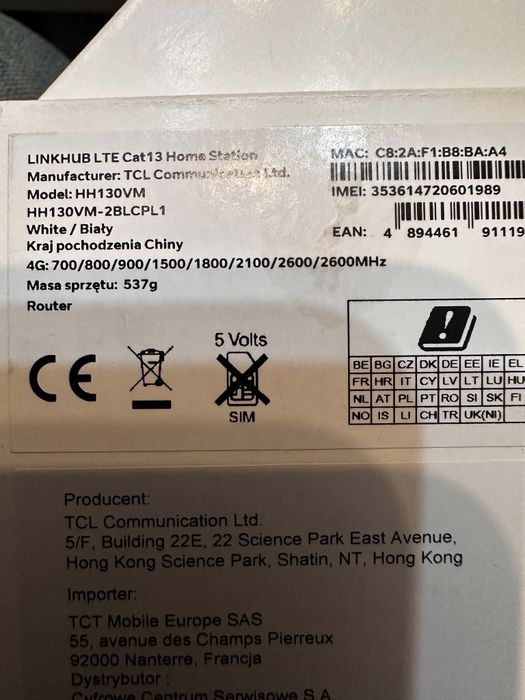Sprzedam Router  TCL
