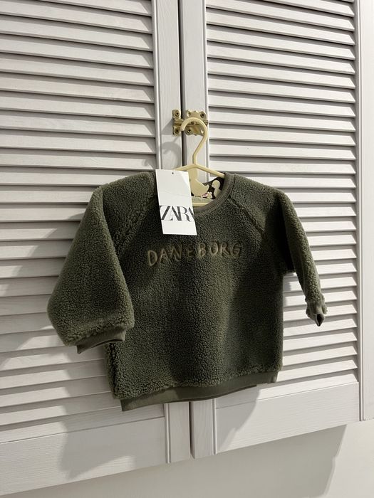 Bluza niemowlęca Zara r.74 gruba ciepła Daneborg