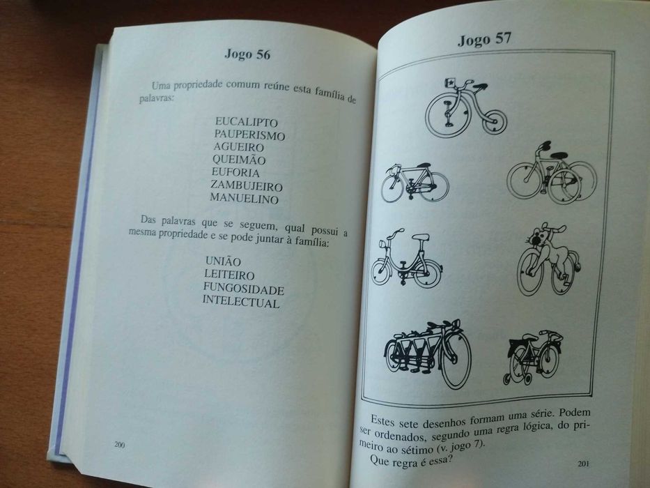 Livro 100 Jogos Numéricos e 100 Jogos Lógicos