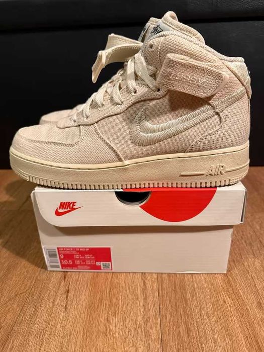 Nike Airforce 1 mid 07 sp stüssy fossil