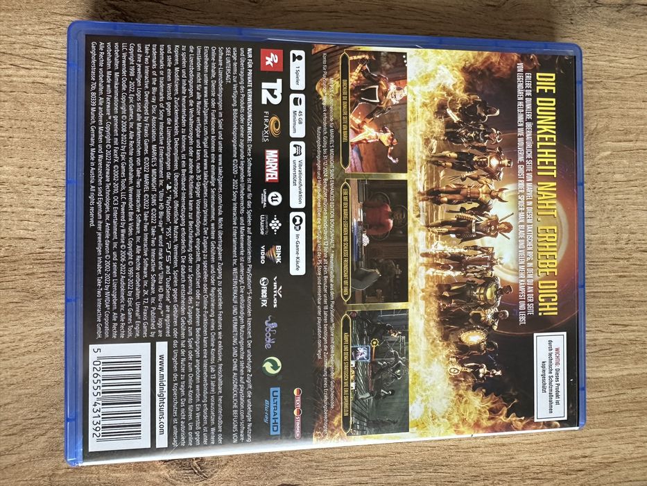 Marvel Midnight Suns PlayStation 5