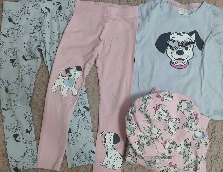 Zestaw bluza, koszulka,legginsy dla dziewczynki