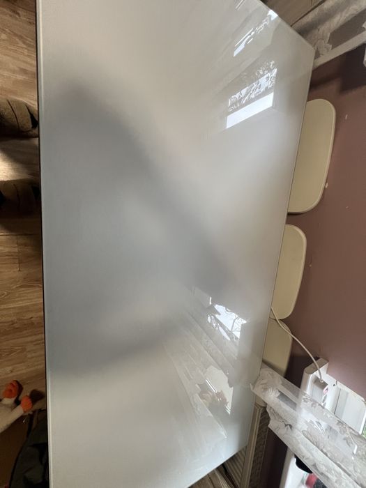 Duży szklany stół 180x80