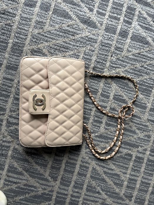 Torebka Chanel pudrowy roz