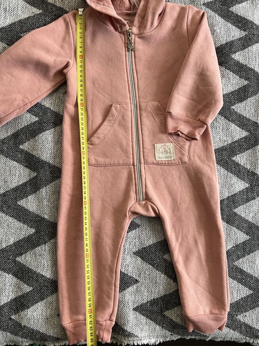 Ромпер теплий рожевий 80 р