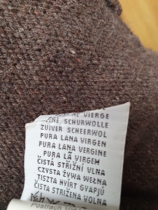 Kardigan 100% wełna marki Marco Pecci (38/40)