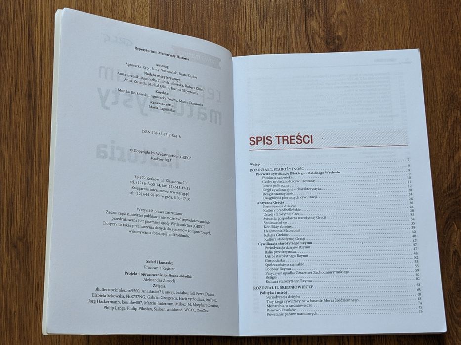 Repetytorium maturzysty historia