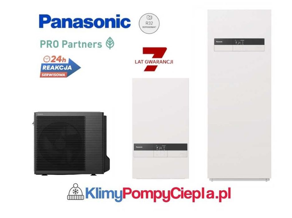 Pompa ciepła Panasonic HP 3kW montaż A+++ WC03K3E5 / ADC03K3E5