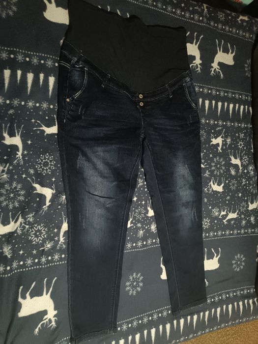 Jeansy ciążowe Bonprix r. 50