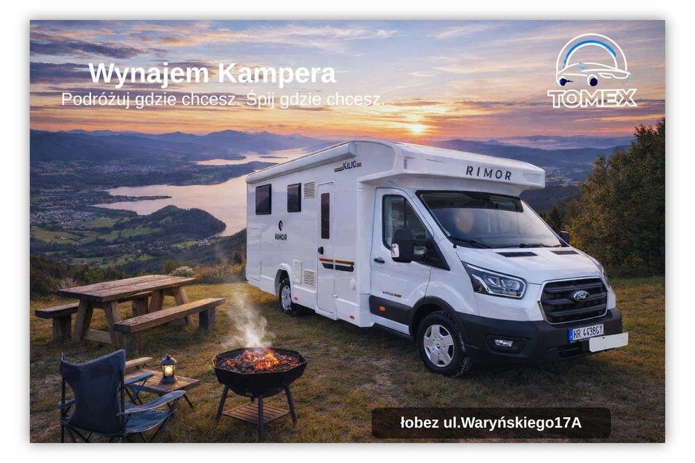 Kamper 5 osobowy w pełni wyposażony.