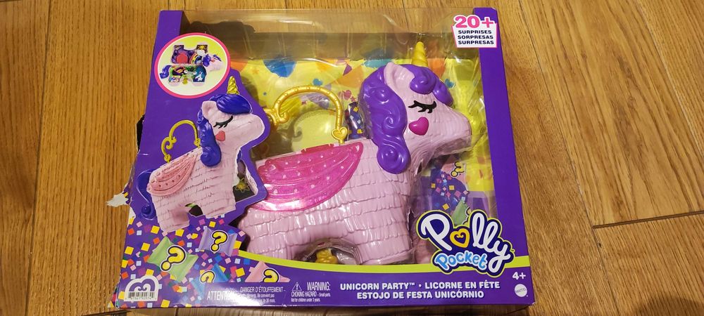 Jednorożec Polly Pocket zestaw