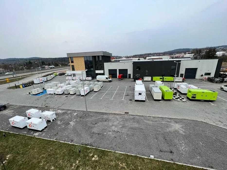 Agregat prądotwórczy 74 kW / 92 kVA stacjonarny, Iveco Diesel