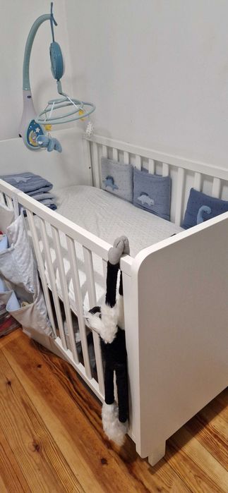 Berço + Colchão (ambos com pouco uso)