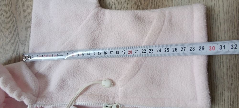 Zestaw bluza spodnie polar dziewczęce 74
