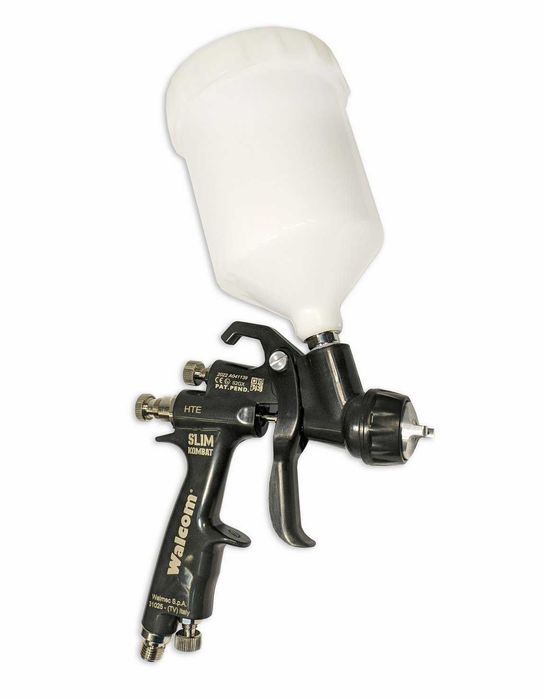 Краскопульт Walcom Slim Kombat HTE Nero Edition, Валком Комбат