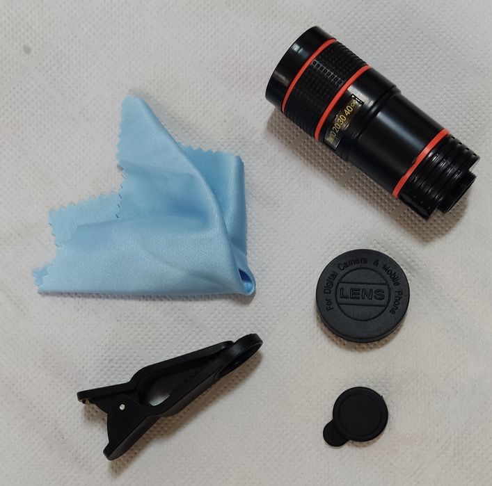 Telescópio para telemóvel 8X