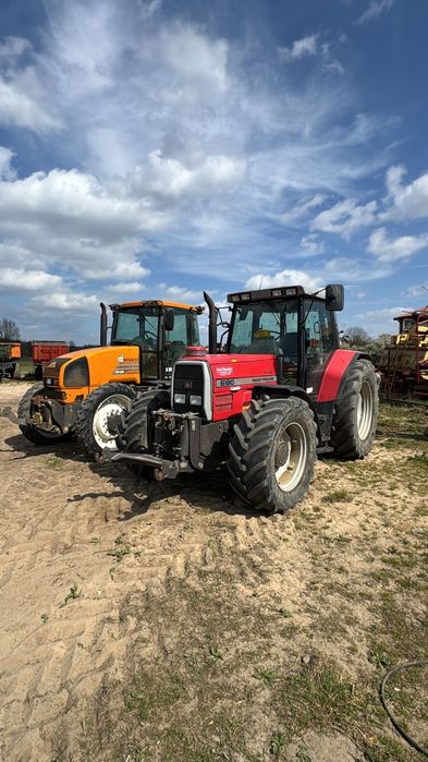 Deutz fahr agrotron 106 nowe opony oryginał 155 renault ares massey 6180