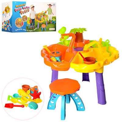 Пісочниця столик з набором, якість дуже гарна