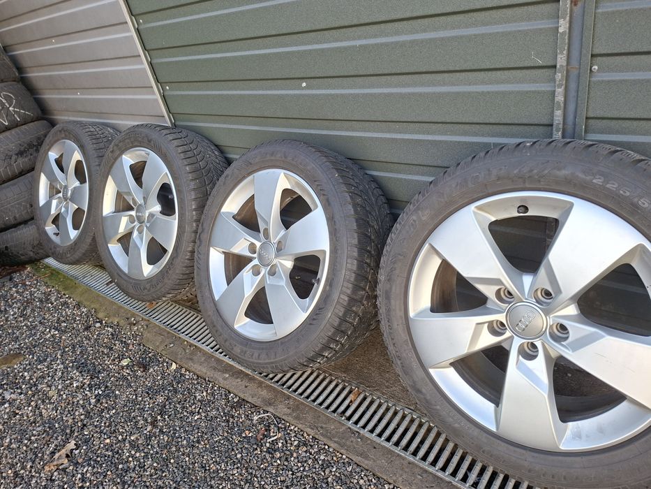 Alufelgi r17 rozstaw 5x112 audi w bardzo dobrym stanie
