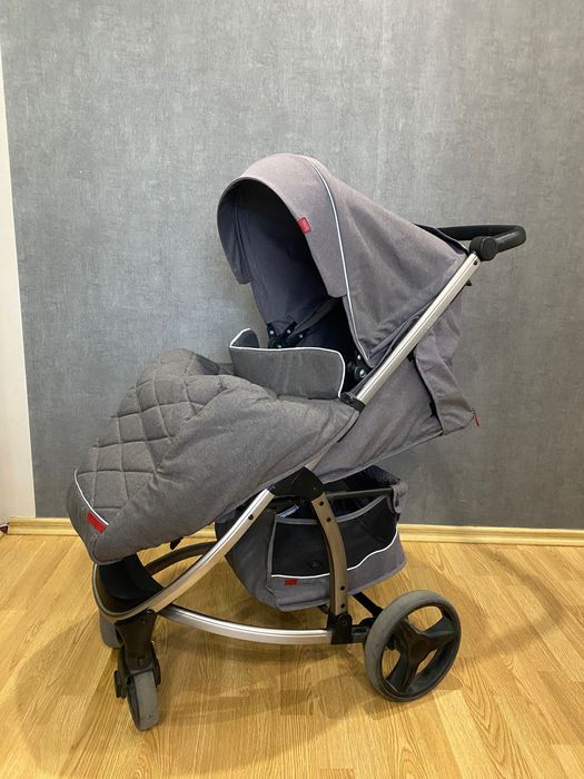 Коляска прогулянкова CARRELLO Vista CRL-5511 Shark Gray в льоні