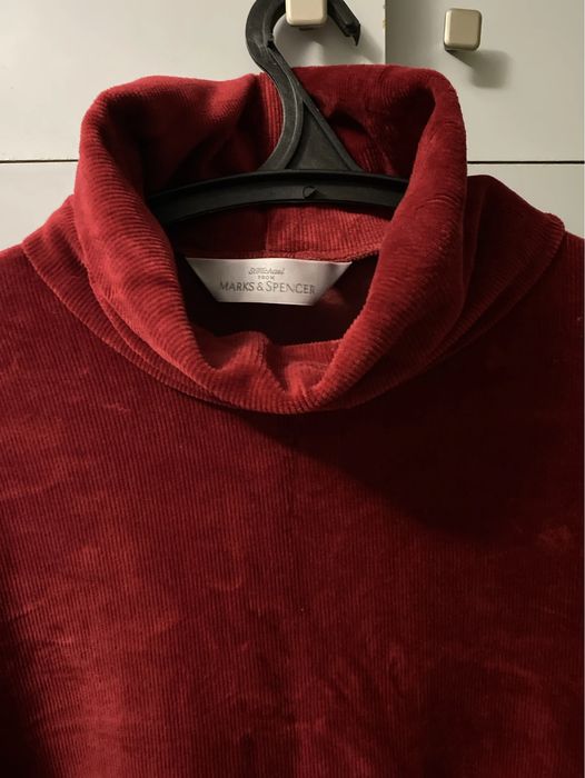 Вельветова кофточка-водолазка Marks & Spencer,розмір 40-42