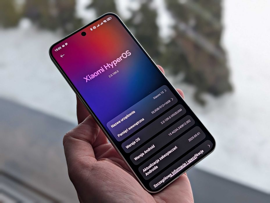 Xiaomi 15 12/512GB White, BEZ RAT, gwarancja, zestaw + ładowarka 67W