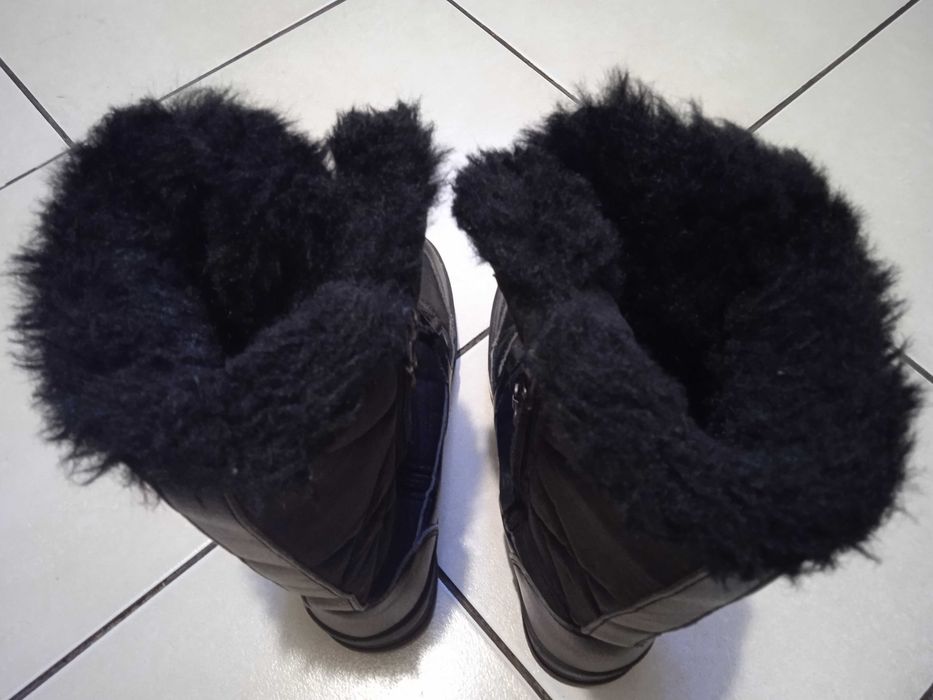 ŚNIEGOWCE Rozm. 35 *  WATERPROOF długie na futerku