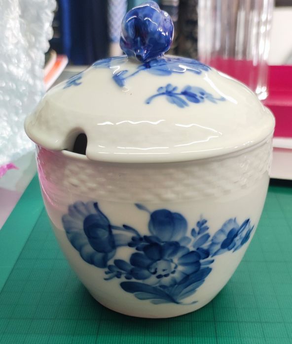 Royal Copenhagen Frasco de Compota  porcelana