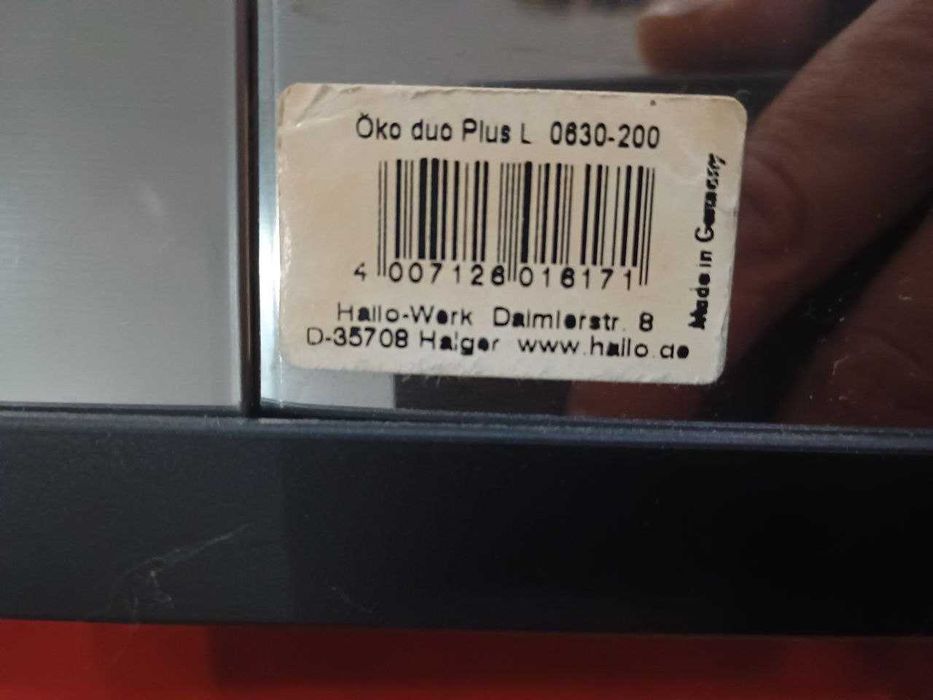 Педальный мусорный бак Hailo для разделения отходов, на 26 л. Германии