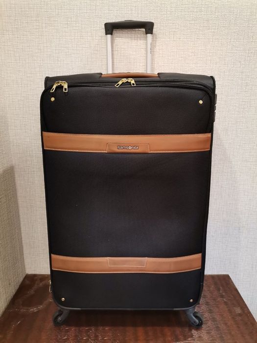 Samsonite 80 см валіза велика чемодан большой тканевий самсоніт