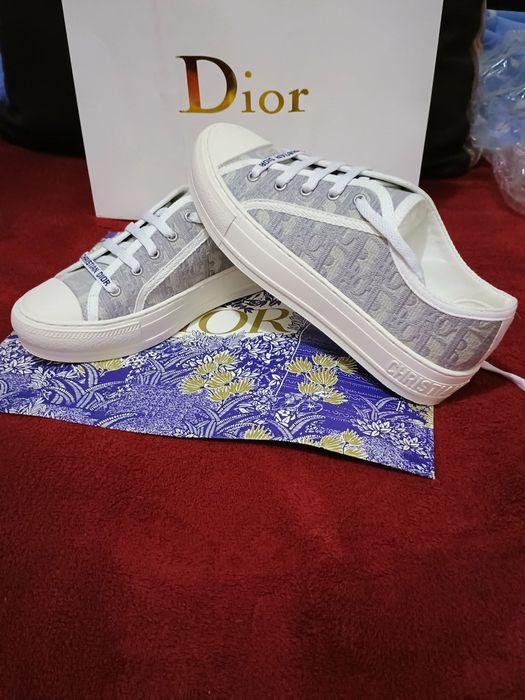 Кеди Dior Christian Dior кеди жіночі Dior кеды женские Dior сірі