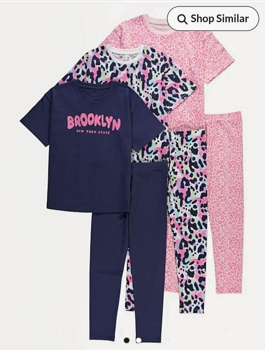 Komplety bluzki legginsy George 140 9-10