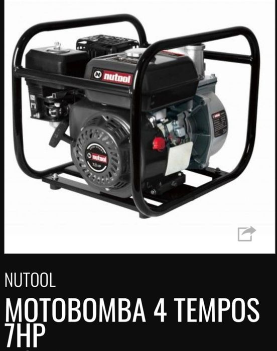 Motobomba para venda