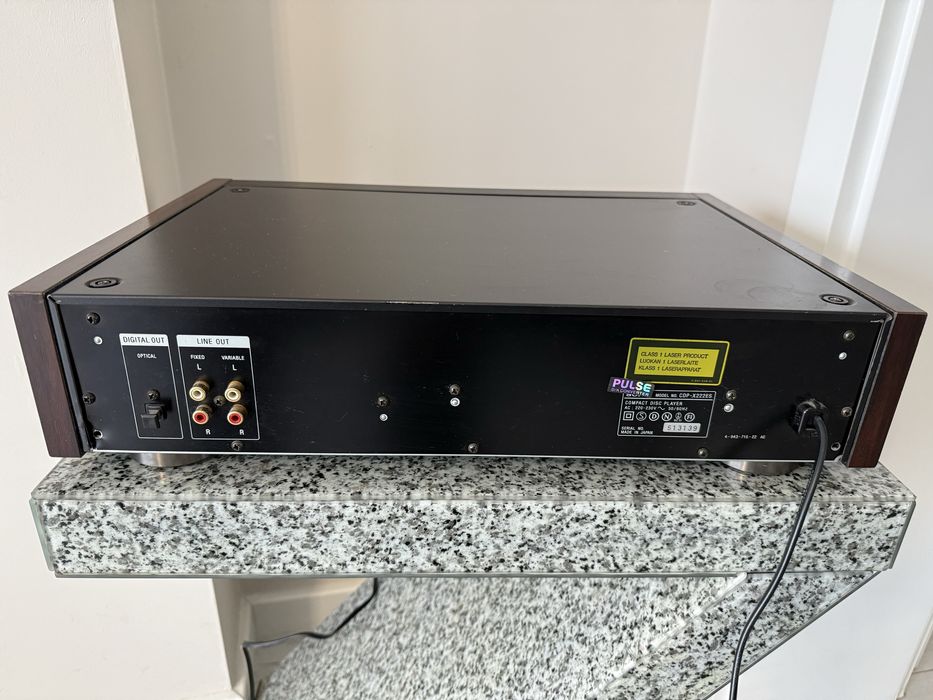 Odtwarzacz CD Sony CDP-X222ES z prestiżowej serii ES Elevated Standard