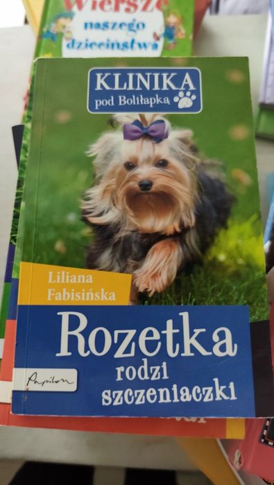 Trzy książki z serii klinika boliłapki.