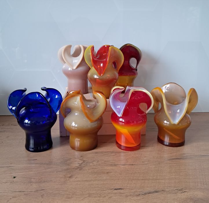 SKUP Szkło kolorowe z okresu PRL