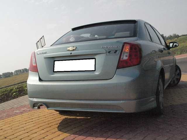 Накладка на передний бампер Chevrolet Lacetti GM Задняя юбка Лачетти
