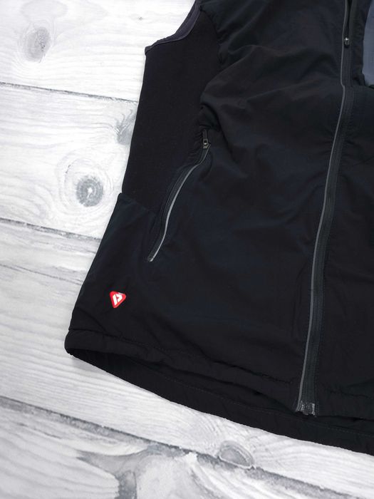 SKIGO Primaloft BCT Wool Merino Męska Kamizelka Czarna Rozpinana M