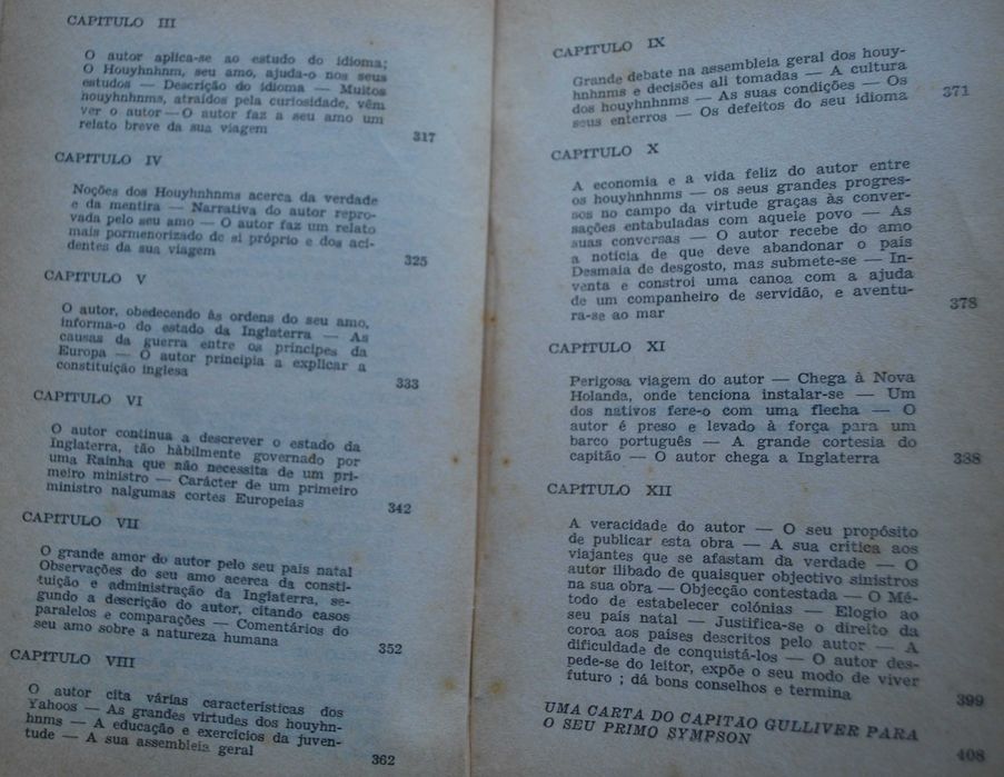 As Viagens de Gulliver de Jonathan Swift - 1ª Edição Ano 1964