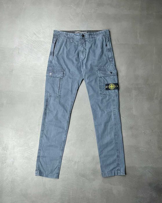 Штани SI 303WA Brushed Cotton Cargo Pants Cold Dyed Navy