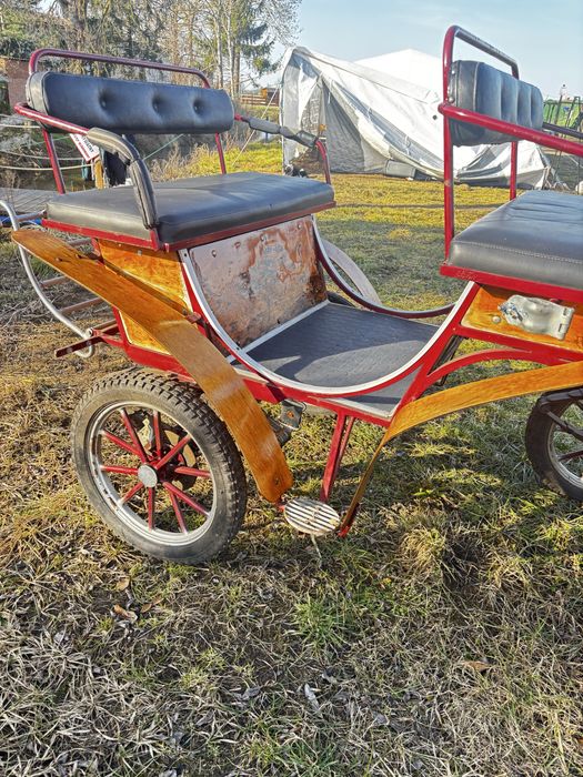 Aktualne! Bryczka dla kucy malych koni