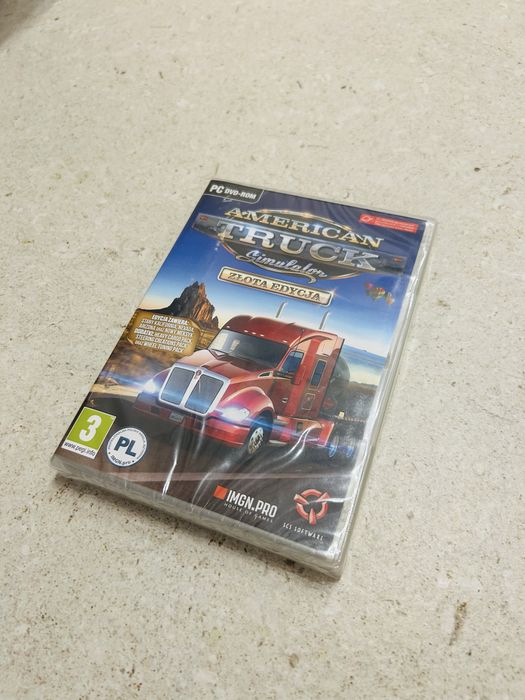American Truck Simulator Złota Edycja Pc nowa folia