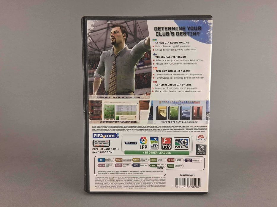 N072 FIFA Manager 10 Gra PC Symulacja Menadżerska Piłki Nożnej