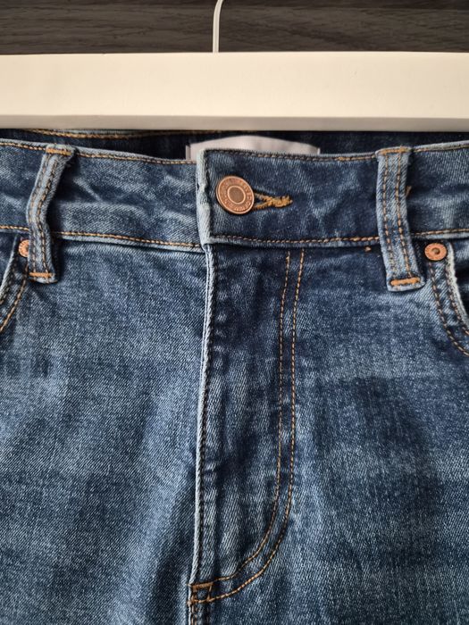 Niebieskie jeansy slim fit, Reserved rozm. 36
