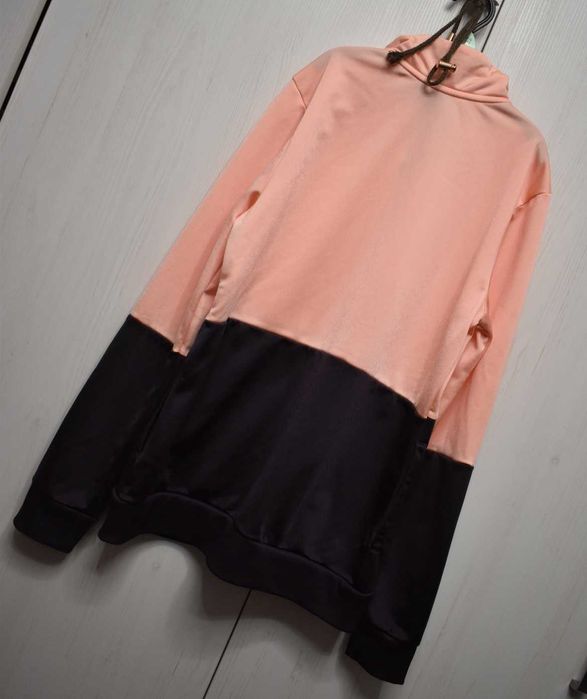 Bluza 164 170 zasuwana Adidas rozpinana śliski materiał sportowa