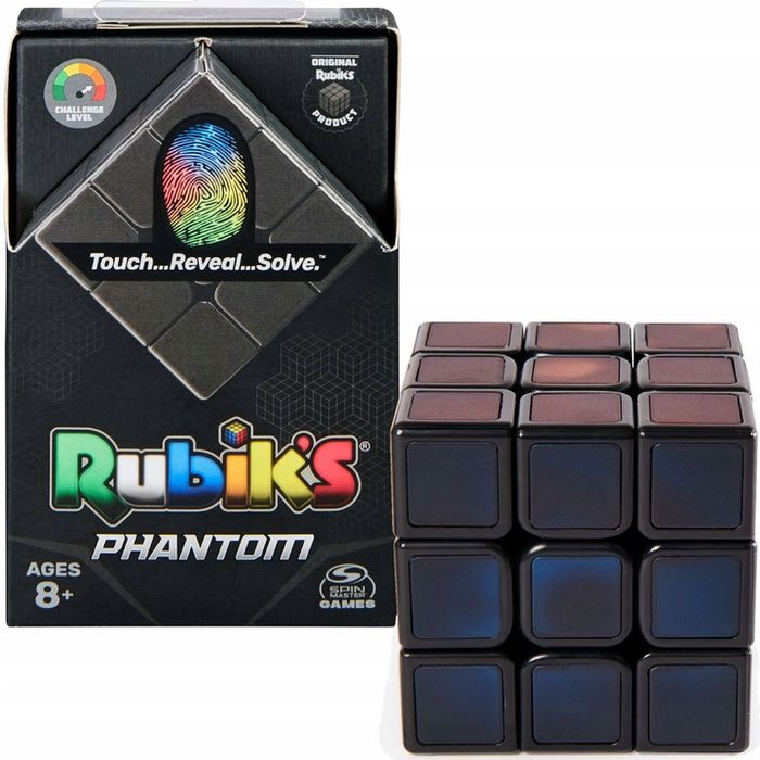 Kostka Rubika 3x3 Phantom Znikające Kolory Reaguje Na Ciepło Poziom Tr