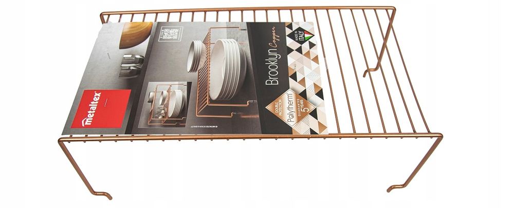 organizer stojak do szafki półka na talerze swiss