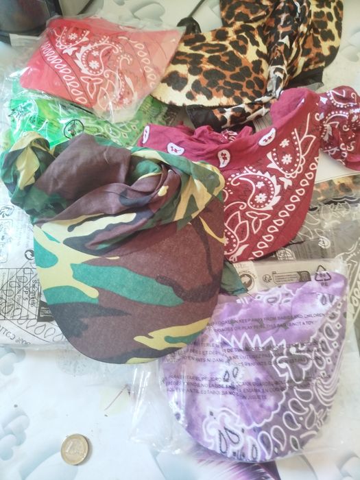 Boné lenço elegante