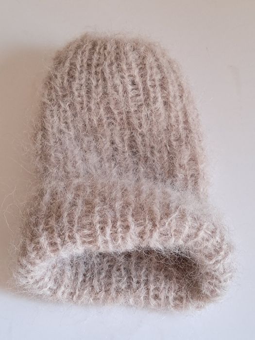 Czapka z Alpaki i Merynosów.Handmade.